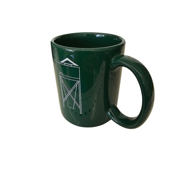 Troyer Machine Millersburg Ohio Green Ceramic Coffee Mug 2002 - Picture 3 of 5